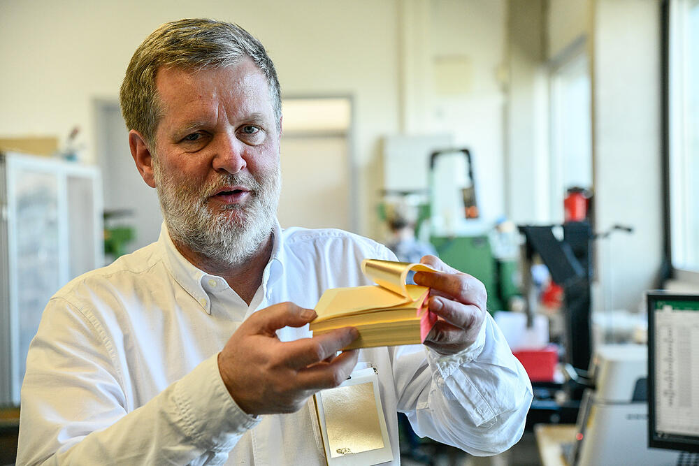 Blattgold aus der Blattgoldschlägerei Eytzinger
