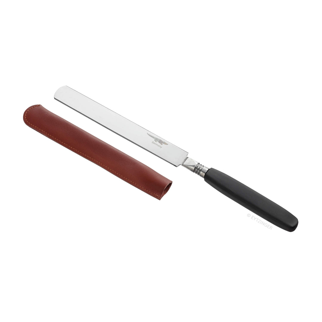Vergoldermesser und Lederetui
