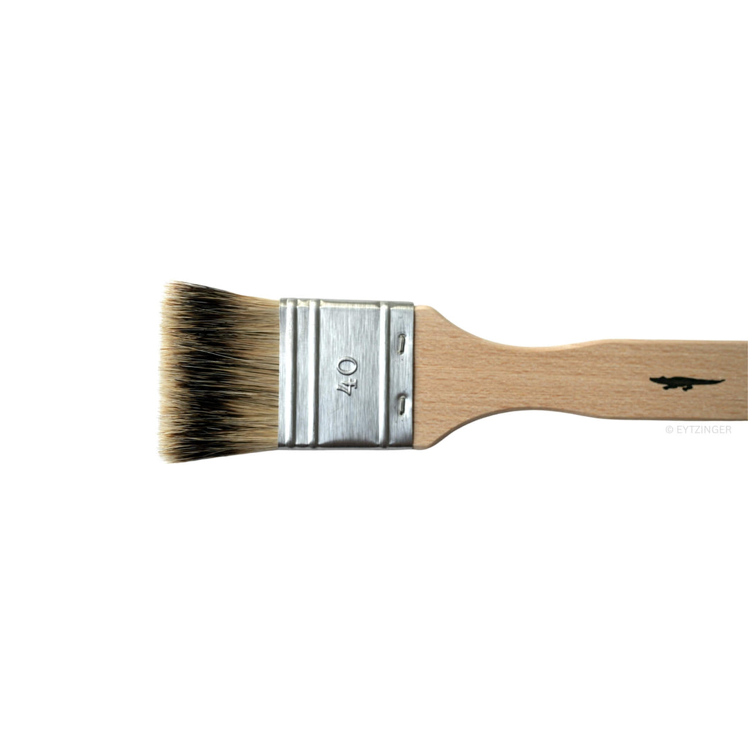 Dachshaarpinsel aus reinem Dachshaar in der Größe 40