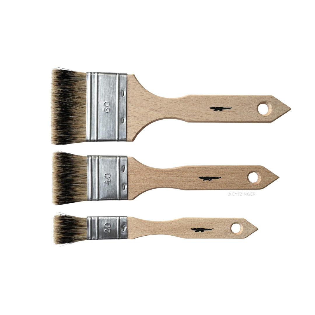 Dachshaarpinsel aus reinem Dachshaar verschiedene Größen