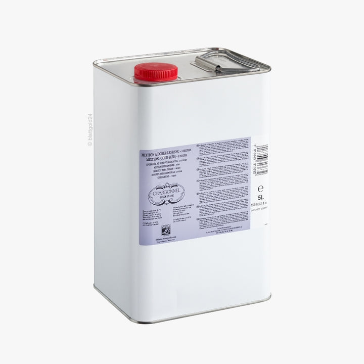 Mixtion-Anlegeöl "Original Lefranc" 3 Stunden Trocknung 5000 ml Flasche